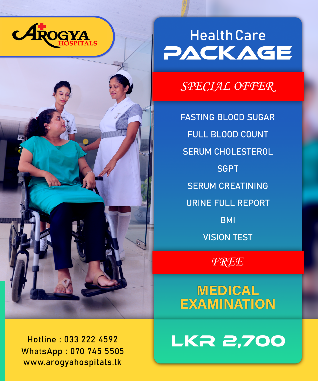 Services – Arogya Hospitals Pvt Ltd